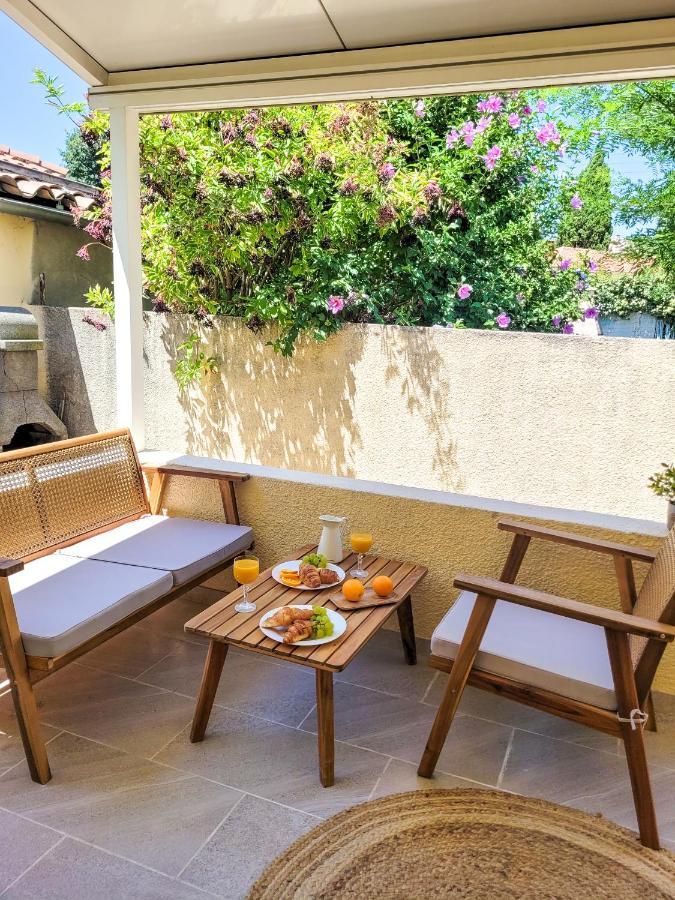 Studio Double Climatise Avec Terrasse - Proche Tram & Centre Montpellier Zewnętrze zdjęcie