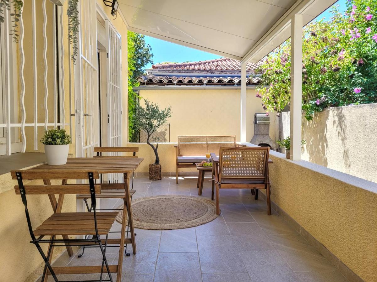 Studio Double Climatise Avec Terrasse - Proche Tram & Centre Montpellier Zewnętrze zdjęcie