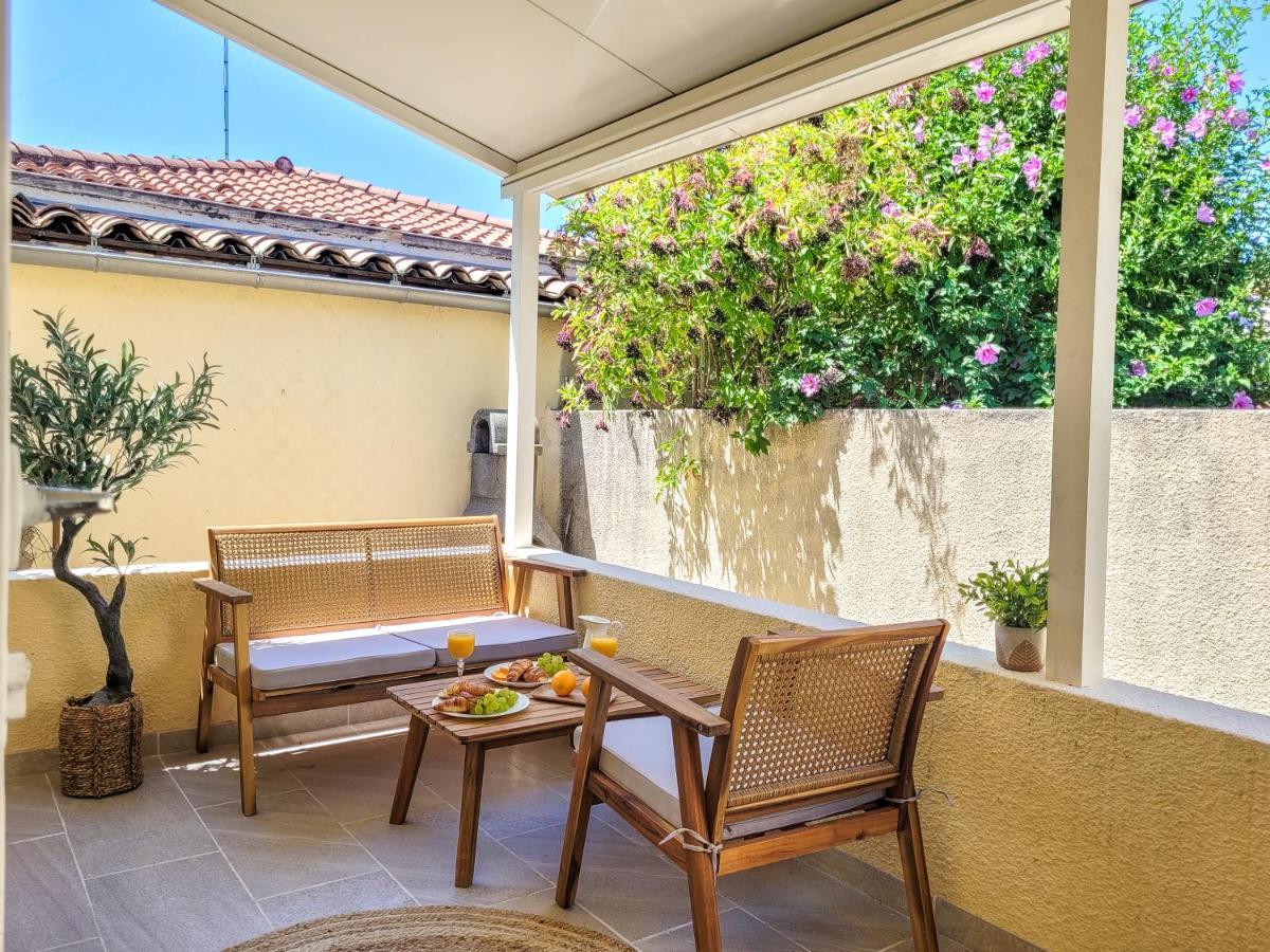 Studio Double Climatise Avec Terrasse - Proche Tram & Centre Montpellier Zewnętrze zdjęcie